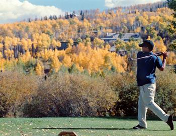 Golfing in Aspen