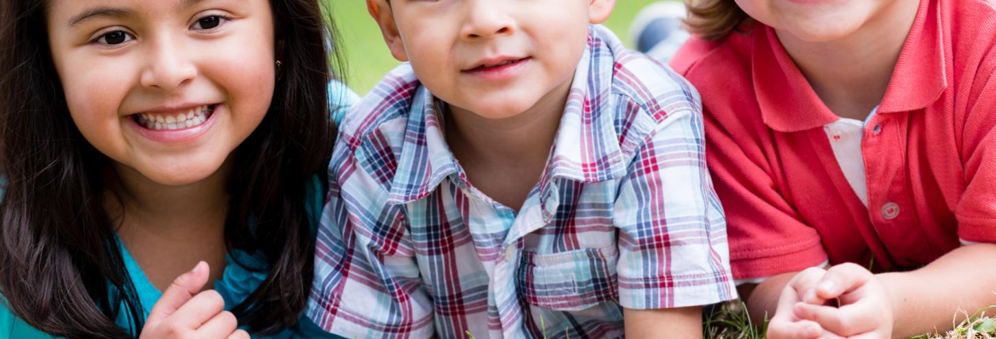 Children&#039;s faces