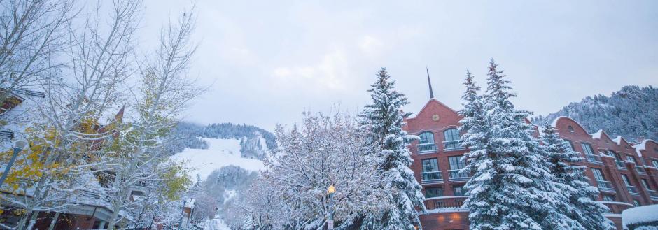 Downtown Aspen in Winter