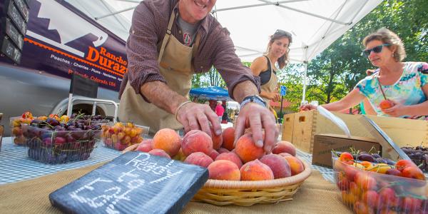 Aspen Saturday Market booth