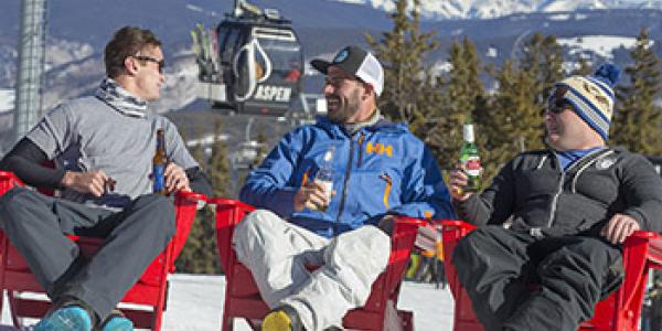 Bachelor Party on the ski slopes