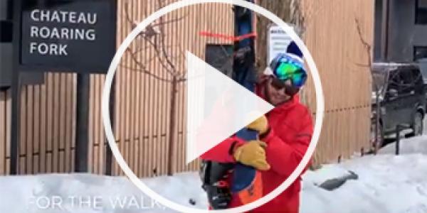 How far is Chateau Roaring Fork from the ski lifts?