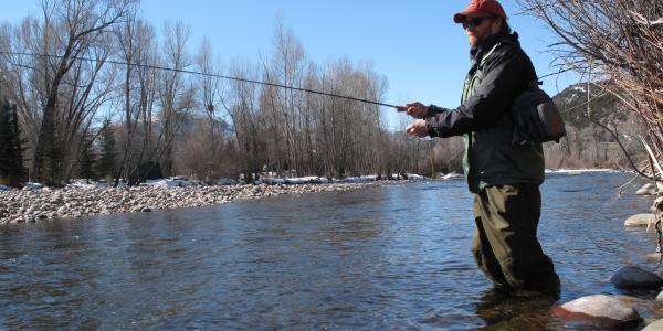 Roaring Fork River Trout Fishing