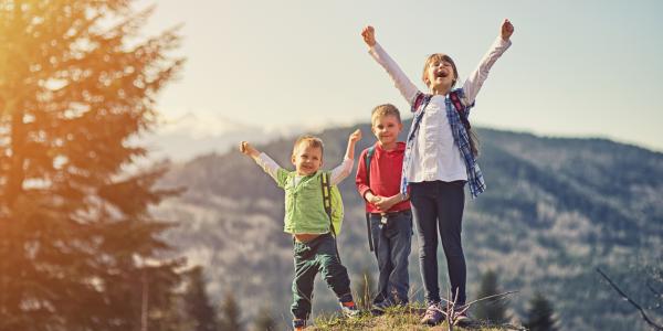 Kids Hiking in Aspen