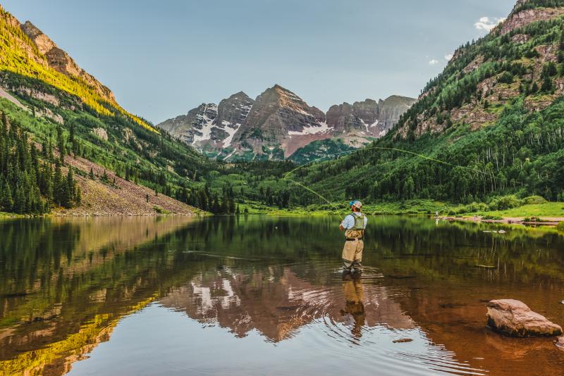 maroon bells fly fishing