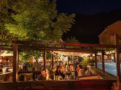 Outdoor Dining in Aspen