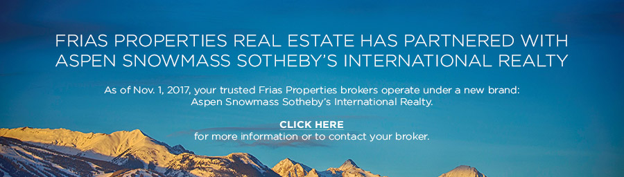 Frias Properties Aspen real estate banner