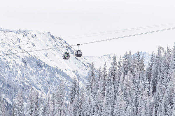 Aspen Mountain snow