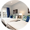 Aspen vacation rental luxury bedding