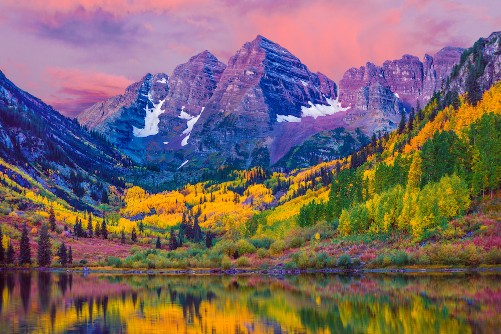 hiking maroon bells 14ers aspen