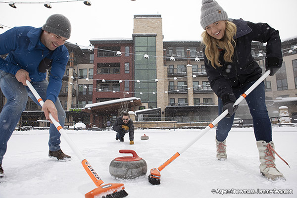 Curling in Aspen