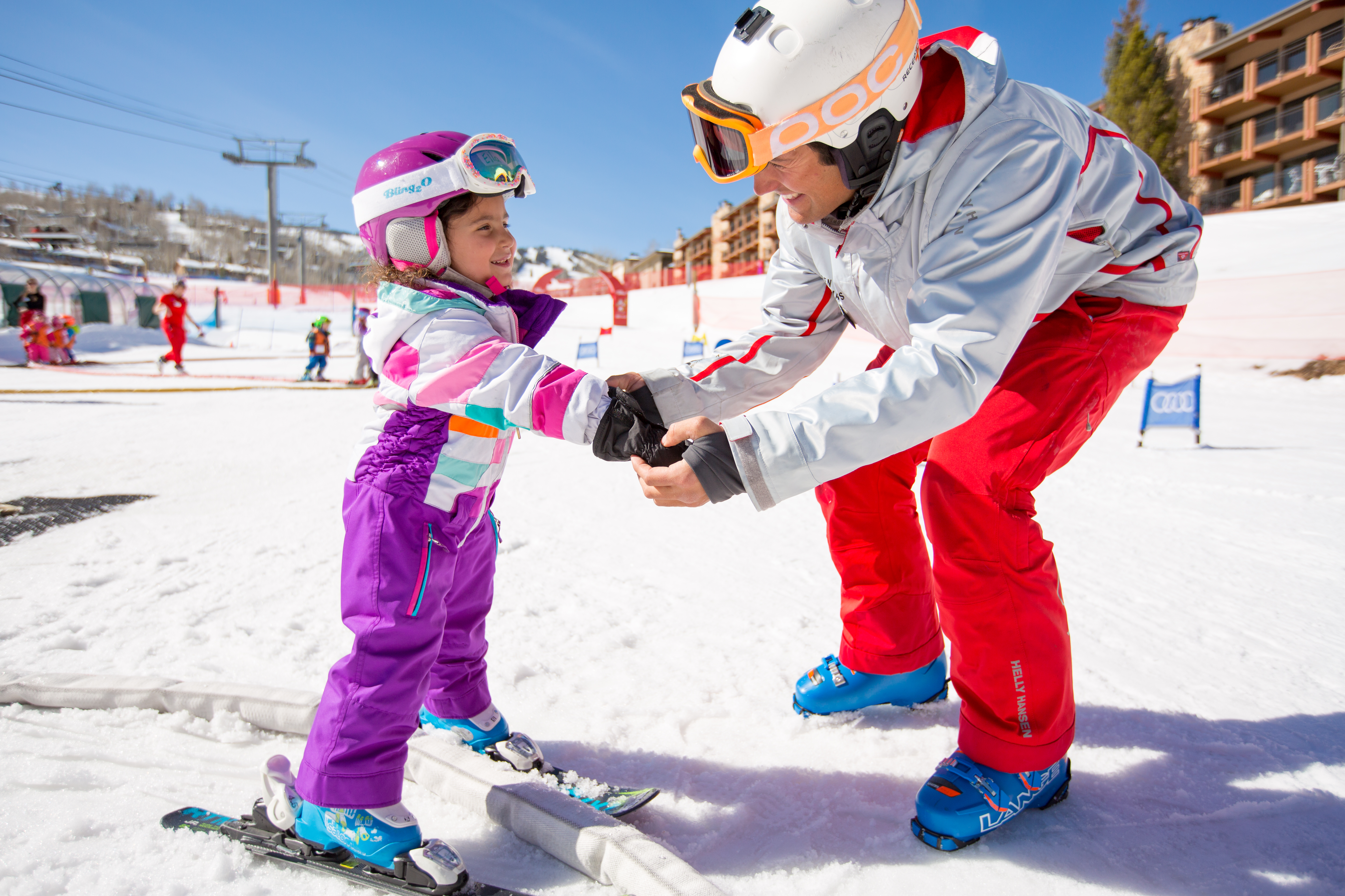 children's ski lesson snowmass aspen buttermilk