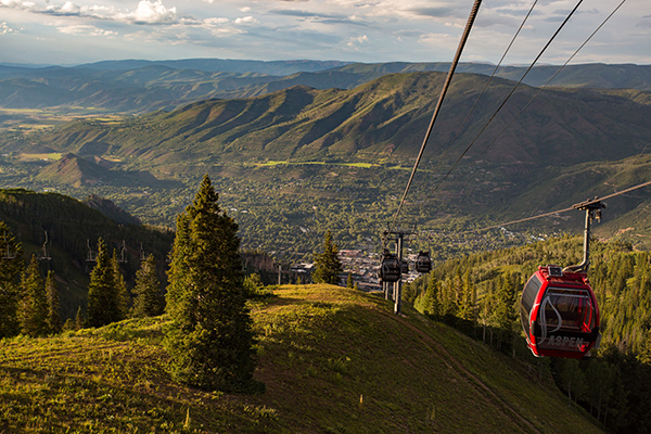 Silver Queen Gondola in Summer