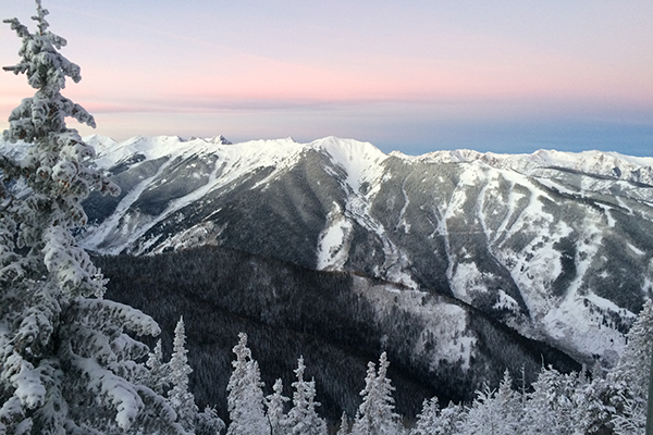 Silver Queen Gondola in Winter